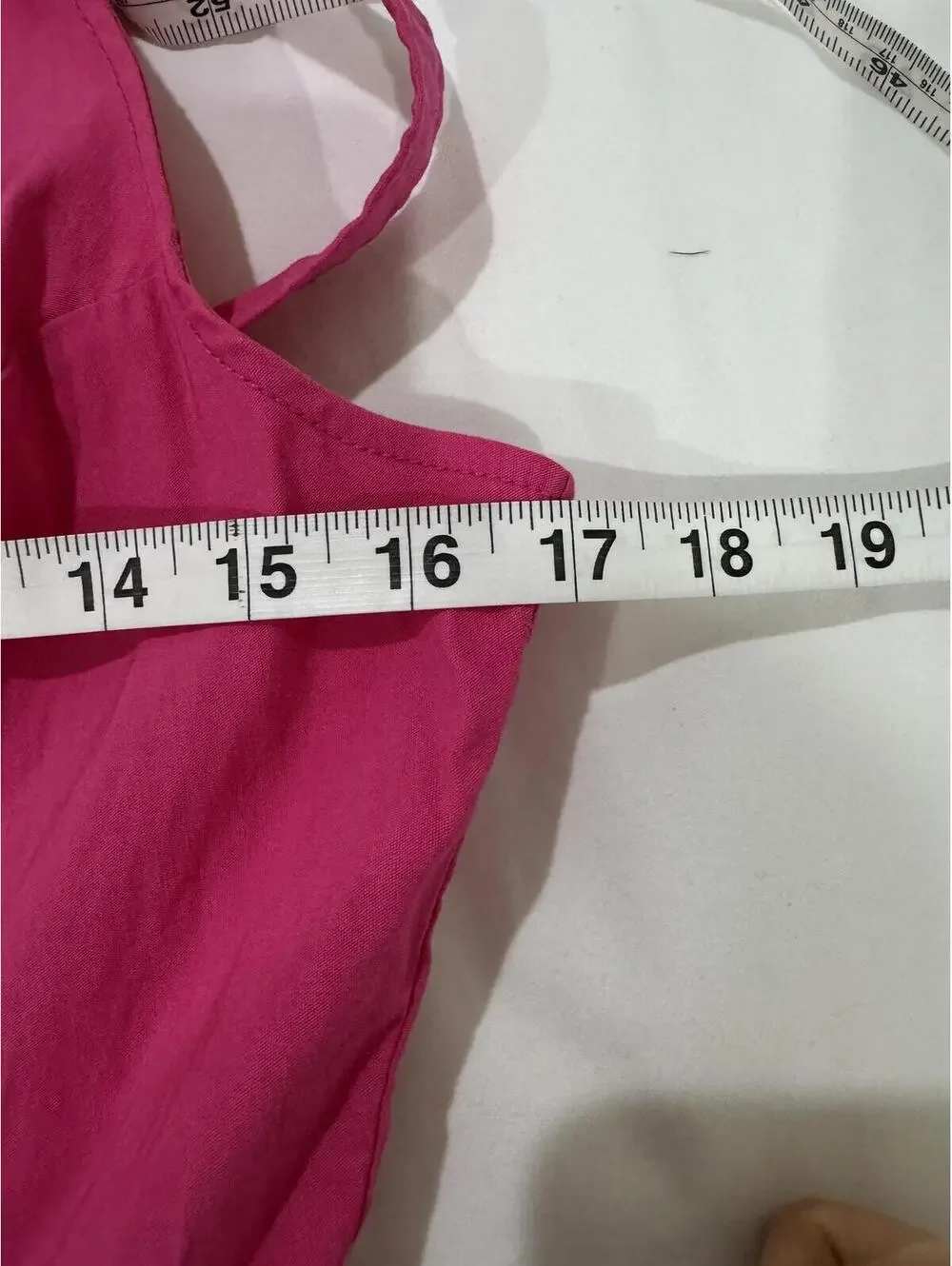 Anthropologie Maeve NWT Pink Zip Front Wide Leg Jumpsuit Sleeveless Retro Siz 10 - Picture 7 of 9